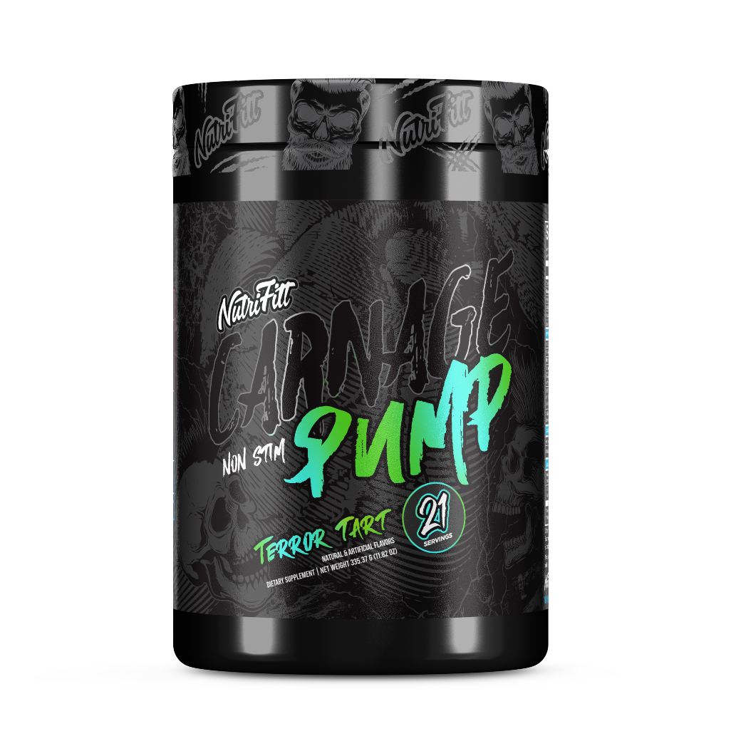 nutrifitt carnage non stim pump terror tart
