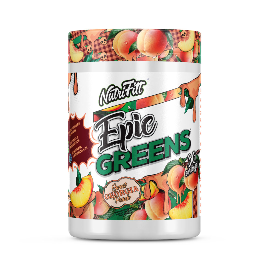 nutrifitt epic greens sweet georgia peach