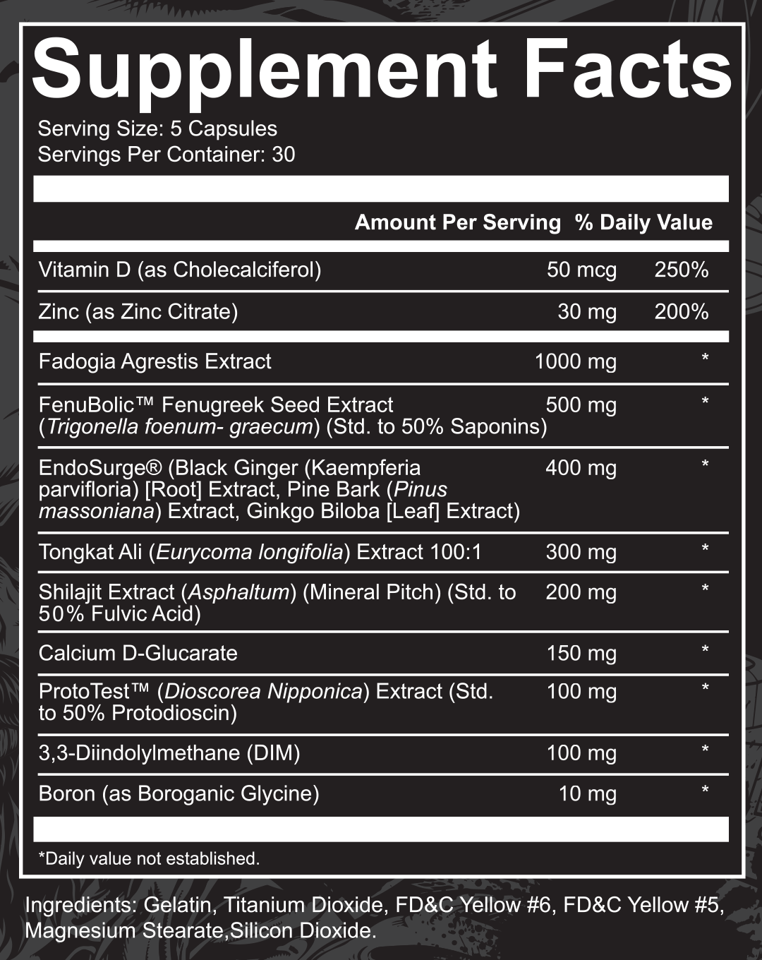 PHAGE – EXTREME TEST BOOSTER